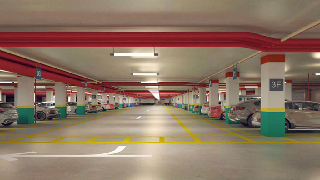 Car space at Noida Mlal